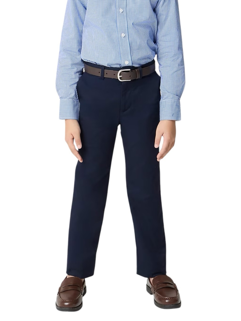J.Crew Crewcuts Boys' Thompson Suit Pant in Flex Chino Dark Pacific 10